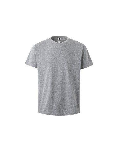 CAMISETA MANGO CORTA COLOR GRIS T/M-XXL