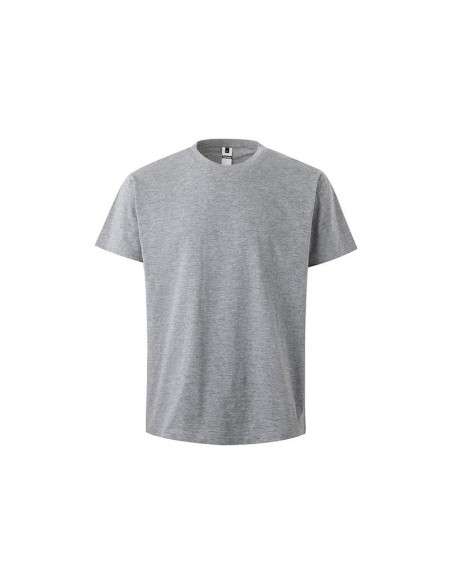 CAMISETA MANGO CORTA COLOR GRIS T/M-XXL