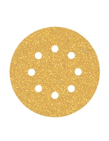 PAPEL LIJA EXCENT.C470 150MM 6P G80+5UDS