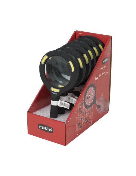 LUPA 2X CON LUZ COB LED RATIO