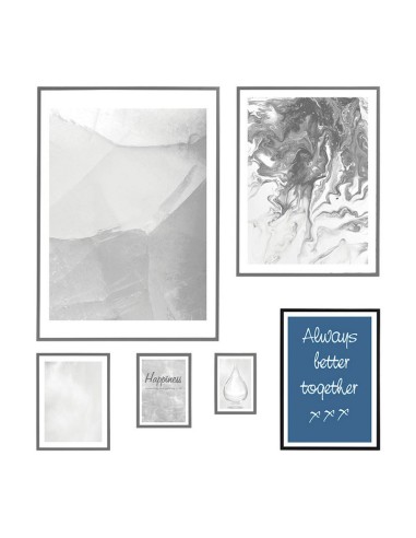 MARCO FOTO 21X30 CM. NEGRO