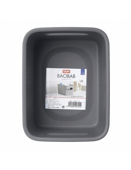 CESTA ORDEN. BAOBAB S. 1,5L. ANTRACITA