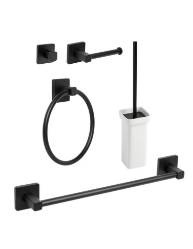 ACC. BAÑO NERO TATAY.PORTARROLLOS S/TAPA