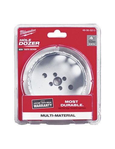 CORONA BIMETALICA HOLE DOZER 102MM.