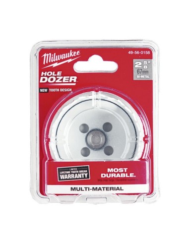 CORONA BIMETALICA HOLE DOZER 67MM.