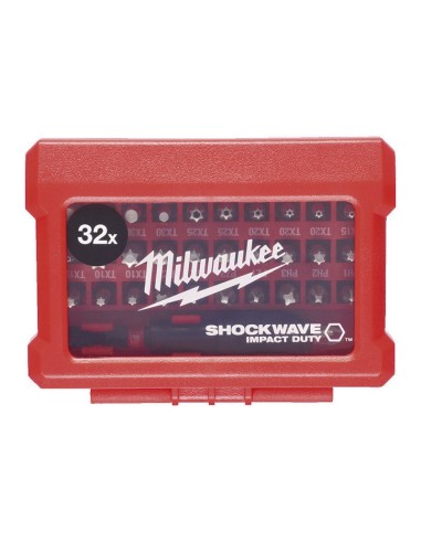 ESTUCHE 32 PIEZAS SHOCKWAVE