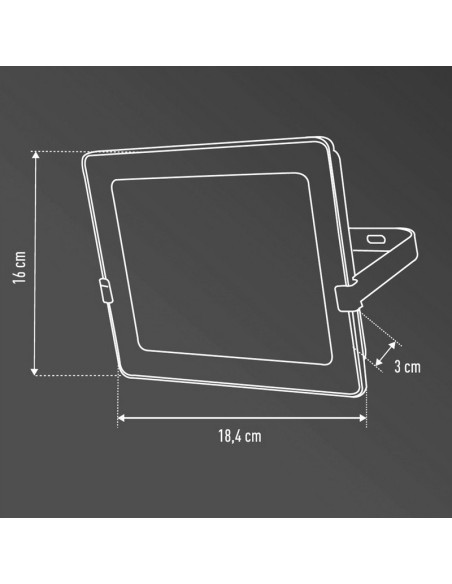 FOCO LED ALTA POTENC.50W STARLINE 4000K