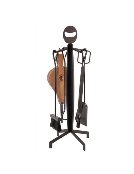 JUEGO ACCES. CHIMENEA. 4 PIEZAS.