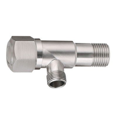 LLAVE ESCUADRA ACERO INOX. 1/2-3/8 CERAM