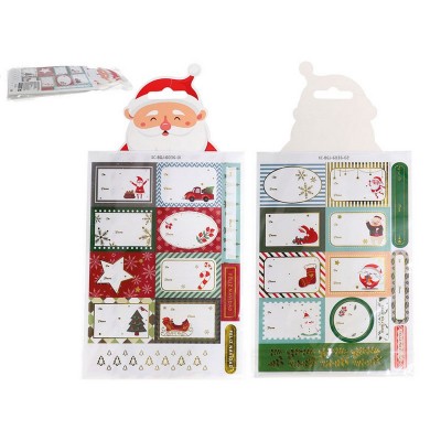 SET 25 ADHESIVOS NAVIDAD 20.7X14.5CM