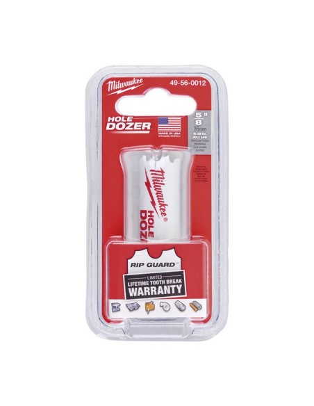 CORONA BIMETALICA HOLE DOZER 16MM.