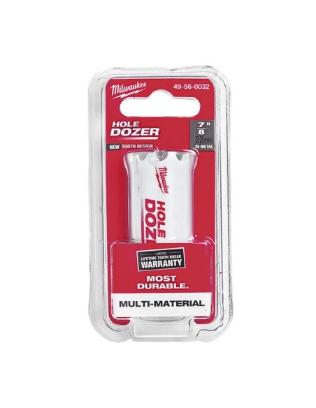 CORONA BIMETALICA HOLE DOZER 22MM.