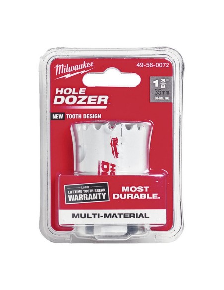 CORONA BIMETALICA HOLE DOZER 35MM.