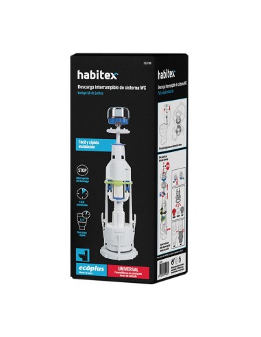 DESCARGA WC UNIV. INTERRUMPIBLE HABITEX