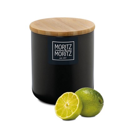 TARRO CERAM. NEGRO 600ML MORITZ&MORITZ