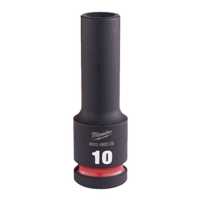 VASO IMPACTO 1/2" LARGO 10MM.