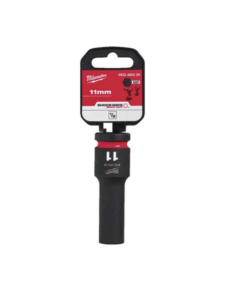 VASO IMPACTO 1/2" LARGO 11MM.