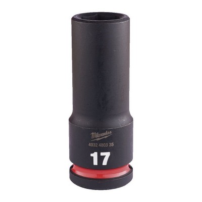 VASO IMPACTO 1/2" LARGO 17MM.