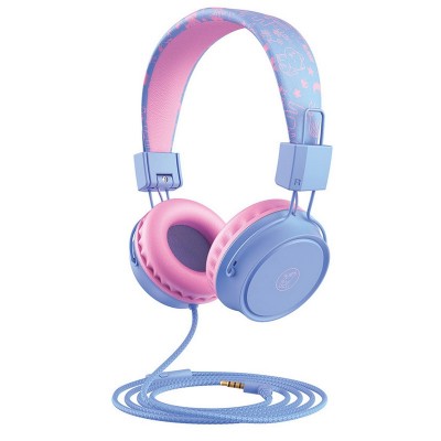 AURICULAR INFANTIL CON CABLE ROSA/LILA