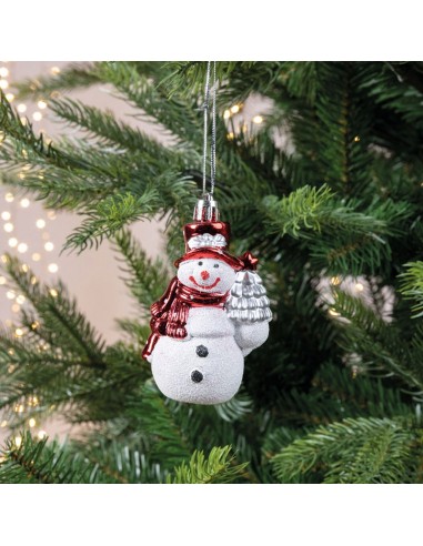COLGANTE ARBOL. JGO. 2 MUÑECOS NIEVE