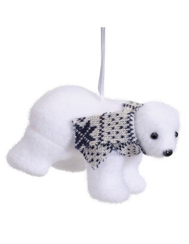 COLGANTE ARBOL. OSO BLANCO