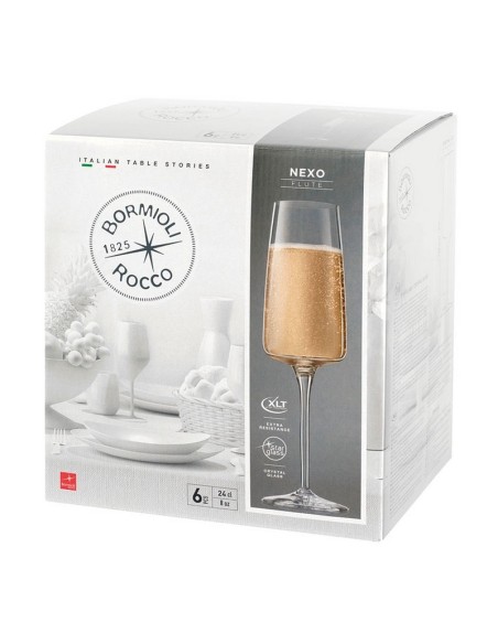 COPA CAVA FLAUTA 24CL. NEXO 6 UNIDADES