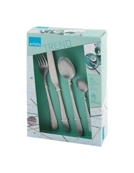 CUBIERTOS INOX AUSTIN VINTAGE 24PZ.PENGO