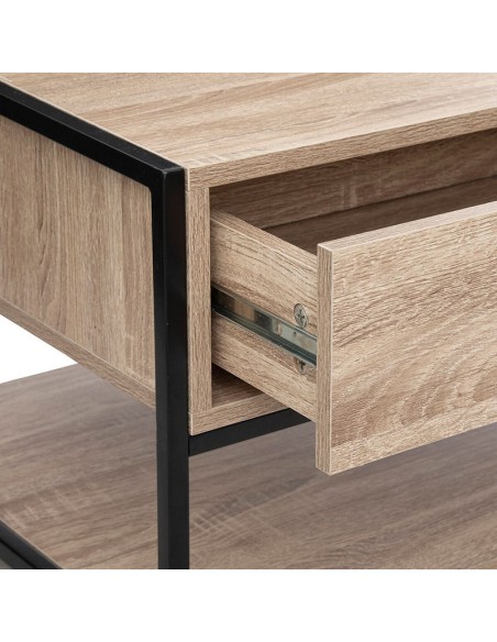 MESA CENTRO ALIAJ ROBLE NATURAL 100X40CM