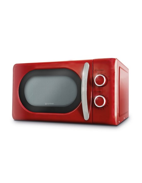 MICROONDAS VINTAGE ROJO GRUNKEL