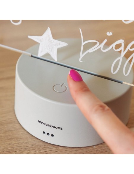 PIZARRA LED DECORATIVA INNOVAGOODS