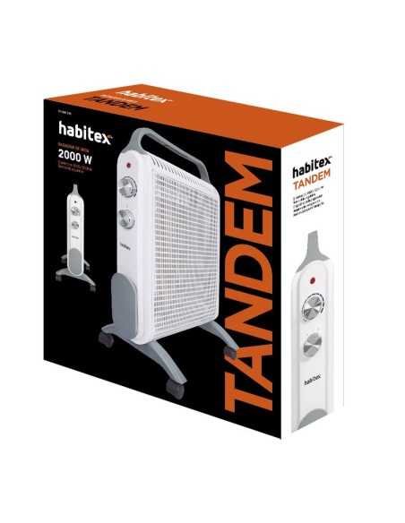 RADIADOR DE MICA. 2000 W. HABITEX.