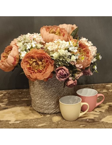 VARA PEONIA CERRADA SALMON