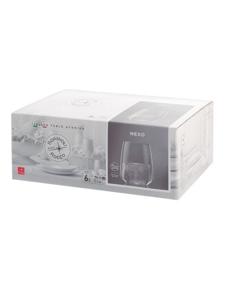 VASO VIDRIO 36CL NEXO 6 UNIDADES