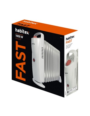 RADIADOR DE ACEITE MINI. 1000 W. HABITEX