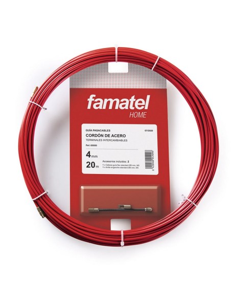 PASACABLE ACERO 4MM 20 METROS