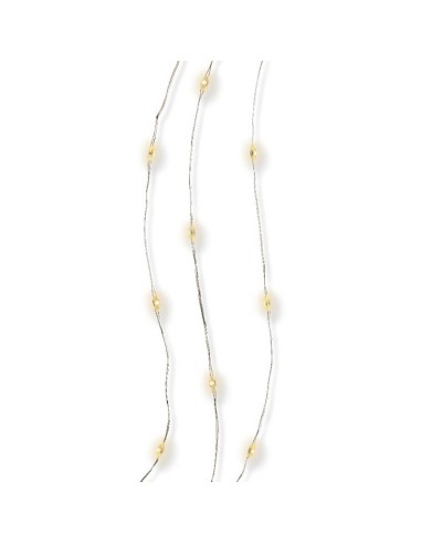 MICRO LED BCO. CALIDO INTERIOR 295 CM.