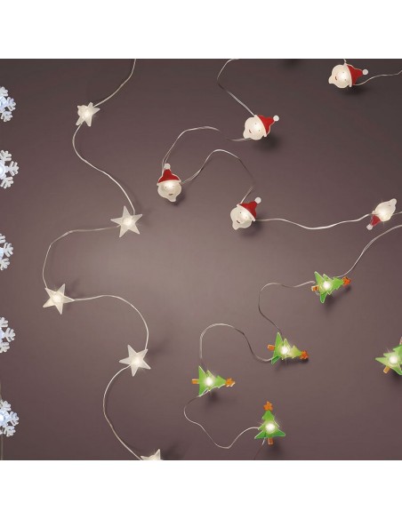 LUCES LED DECORATIVA 4 SURTIDOS 90 CM