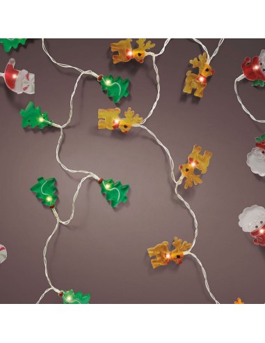 LUCES LED DECORATIVA 4 SURT.COLOR 90 CM