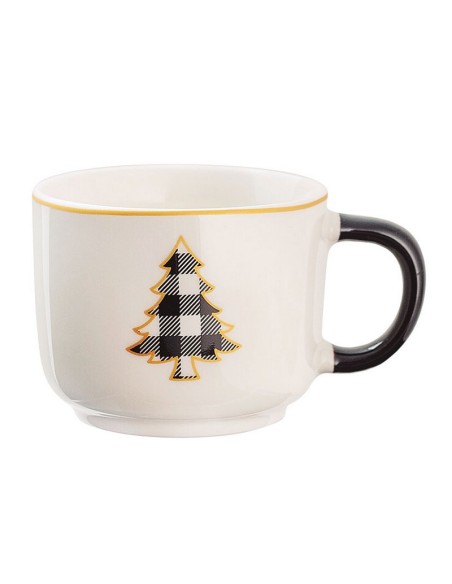 TAZA JUMBO NBC TARTAN S/P 41,5 CL SURT.