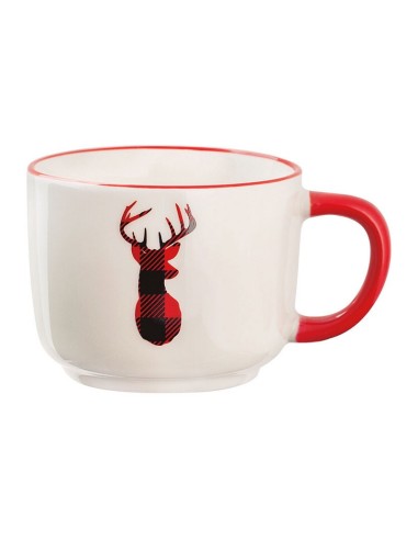 TAZA JUMBO NBC TARTAN S/P 41,5 CL SURT.