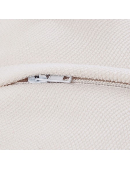 COJÍN LILOU 45X45CM.POLIESTER MARFIL