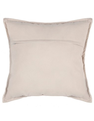 COJÍN LILOU 45X45CM.POLIESTER MARFIL