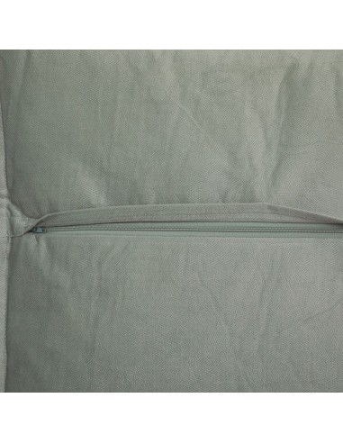 COJÍN LILOU 45X45CM.POLIESTER VERDE