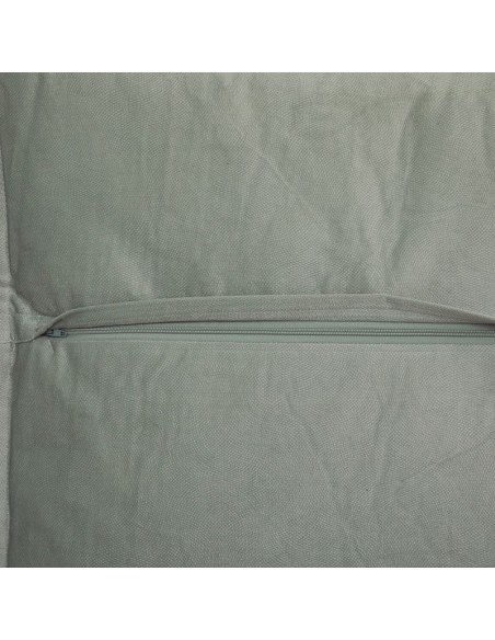 COJÍN LILOU 45X45CM.POLIESTER VERDE