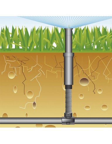 DIFUSOR RIEGO 10 CM C/TOBER.REG.25º-360º