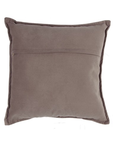 COJÍN LILOU 45X45CM.POLIESTER TAUPE