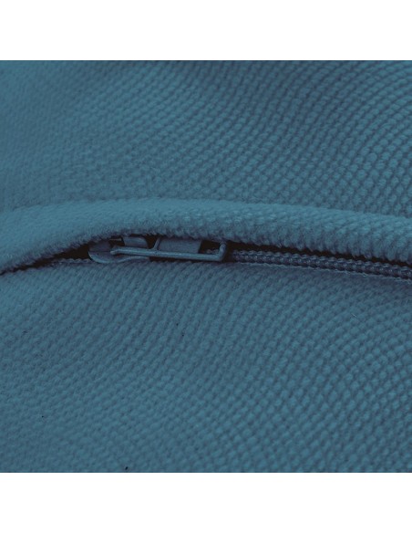 COJÍN LILOU 45X45CM.POLIESTER AZUL