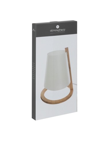 LAMPARA SOBREMESA PITA BAMBU BLANCO