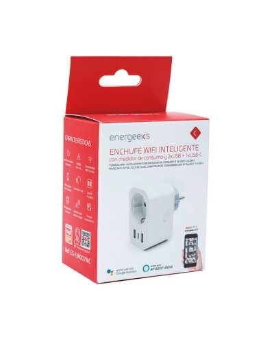 ENCHUFE WIFI 2XUSB+1XUSB-C ENERGEEKS