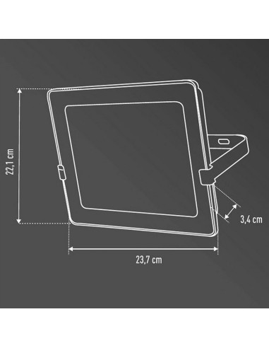 FOCO LED ALTA POTENC.100W STARLINE 6500K